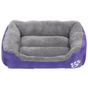 Dogs Bed For Small Medium Large Dogs Pet House Waterproof Bottom Soft Fleece Warm Cat Bed Sofa House