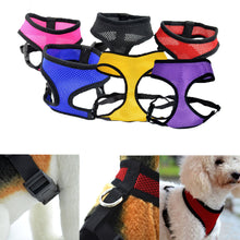 Load image into Gallery viewer, Adjustable Pets Chest Strap Leash Vest Rope Soft Breathable Dog Harness Nylon Mesh Vest Harness For Dogs Pets Collar 2019 #LC